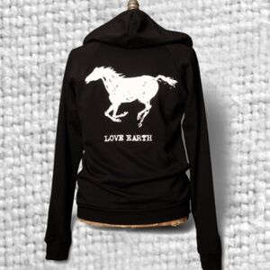 NEW Official XXL Neal Young Love Earth Horse Hoodie